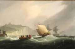 William John Huggins, Shipping Off Dover