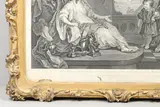 William Hogarth, Moses Brought To Pharaoh's Daughter, Line engraving by Hogarth and Luke Sullivan