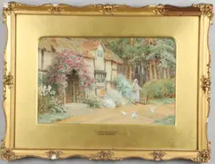 Arthur Claude Strachan, A Woodside Cottage