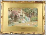 Arthur Claude Strachan, A Woodside Cottage