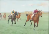 F. M. Hollams, On The Race Course