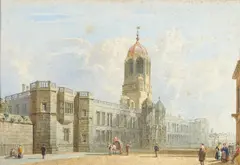 George Pyne, Oxford: Christchurch College, West Front