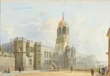 George Pyne, Oxford: Christchurch College, West Front