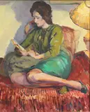 Alma Thomas, Portrait Of Lindy Guinness, Marchioness Of Dufferin And Ava (1941-2020)