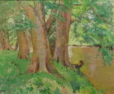 Letitia Marion Hamilton, The Liffey At Celbridge