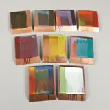 Ciarán Lennon, Colour Collection, oil on shaped copper tablets
