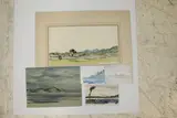 Muirhead Bone, A Folio Of Seventeen Watercolours
