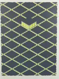 Patrick Hughes, One Up, Screenprint