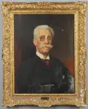 Jean-André Rixens, Portrait Of A Gentleman, oil on canvas