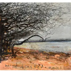 Kurt Jackson, Wind Blasted Oaks, Solent