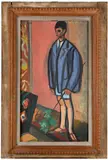 John Melville, Boy In A Blue Blazer