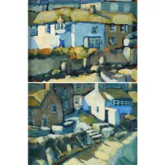 Bob Vigg, Cottages At Mousehole