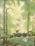 Garnet Ruskin Wolseley, In A Sun-Dappled Glade