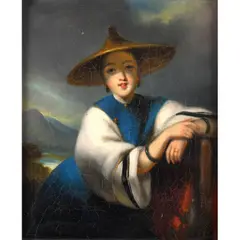 George Chinnery, A Chinese Sampan Girl Of Macao