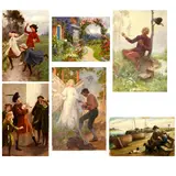 Percy Tarrant, Kind Heart; `Hullo, Kiddies!`Said The Girl; The Little Raindrops; (Woodman And Angel); (The Musical Parade); (A Rest By The Estuary), oil on card