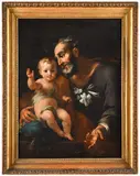 Pier Francesco Mola, St Joseph With The Christ Child