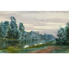 Robert Winchester Fraser, River Landscape View