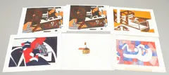 Uzo Egonu, A Folio Of Eleven Colour Etchings, Old Etching Press (2)