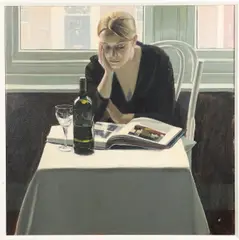Iain Faulkner, A Good Book And A Bottle Of Wine