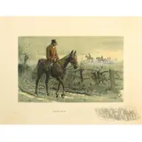 Charles Johnson Payne, Tally-Ho Back, with blindstamp and printed remarque