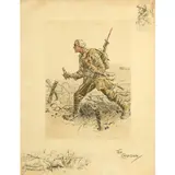Charles Johnson Payne, The Canadian, with two printed remarques