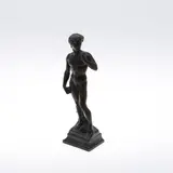 Michelangelo, Untitled, a patinated bronze study of David