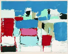 Nicolas de Staël, Mediteranée, 1952, Lithograph