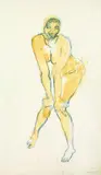 Le Corbusier, Stehender Akt (Josephine Baker)