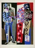 Gino Severini, Arlecchino e pedrolino