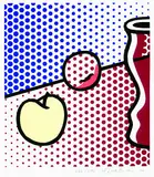 Roy Lichtenstein, Still life with red jar, 1994, Silkscreen