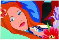 Lulu by Tom Wesselmann, 1984, Lithograph, sold Mar 2002