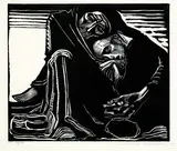 Käthe Kollwitz, Tod mit Frau im Schoß