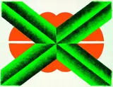 Kumi Sugai, Vert et orange, No. 2