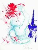 4 Bll.: Edades de la vida by Salvador Dalí, Lithograph printed in colours, sold Mar 2002
