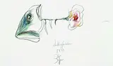 Im Karpfenteich by Horst Janssen, Drawing, sold Mar 2002
