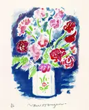 Kees van Dongen, Bouquet de Fleurs, Lithograph printed in colours