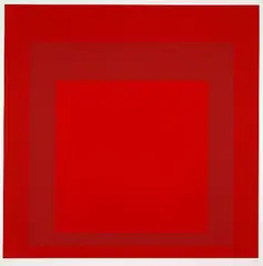 SP-V by Josef Albers, Silkscreen printed in colours, sold Mar 2002