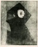 Asger Jorn, 2 Bll.: Les ondes courtes. L´Herbivoire, Etching