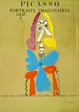 Picasso Portraits imaginaires by Pablo Picasso, Lithograph printed in colours, sold Mar 2002