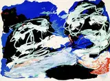 Karel Appel, Les anges noirs