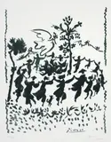 Pablo Picasso, La ronde, Photolithograph