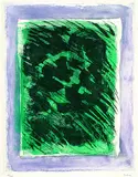 Jean Fautrier, La Forêt, Colour etching