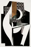 Fritz Burger-Mühlfeld, Komposition, Gouache