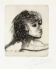 Arno Breker, 6 Bll. in: J'aime aimer (Ich liebe zu lieben), Etching