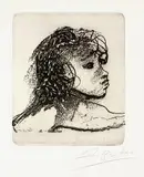 Arno Breker, 6 Bll. in: J'aime aimer (Ich liebe zu lieben), Etching