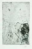 Horst Janssen, 2 Bll.: Birgit komm doch morgen. Vroeke Olzen, Etching