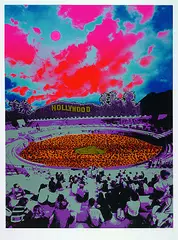 HA Schult, 5 Bll.: Movie Star. The Trophy. Freedom. I love NY. Hollywood-Oldtimer, Silkscreen printed in colours
