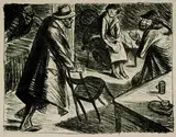 Ernst Barlach, 4 Bll.: Gestörter Aufbruch. Die Stolze. Die Beichte. Verlorenes Licht