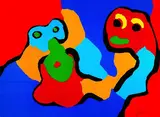 Karel Appel, Lovers in the sky