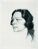 Emil Orlík, Tilla Durieux (Halbprofil nach links)